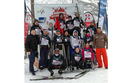 Pauline en stage d'oxygénation à Bessans