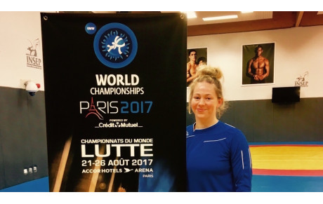 Pauline en formation BF2 à l'INSEP (Paris)