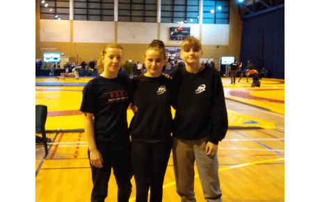 Emma, Céleste et Laurie au Creusot