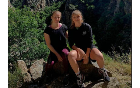 Emma et Céleste en stage national à Font Romeu