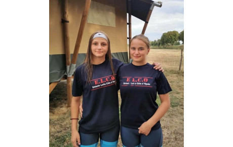 Céleste et Laurie en stage en Franche Comté