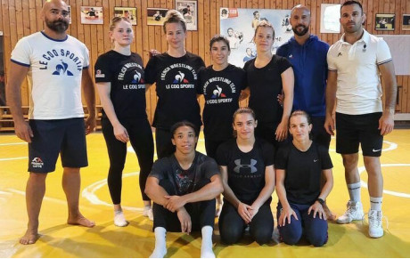 Stage équipe de France Olympique de lutte féminine